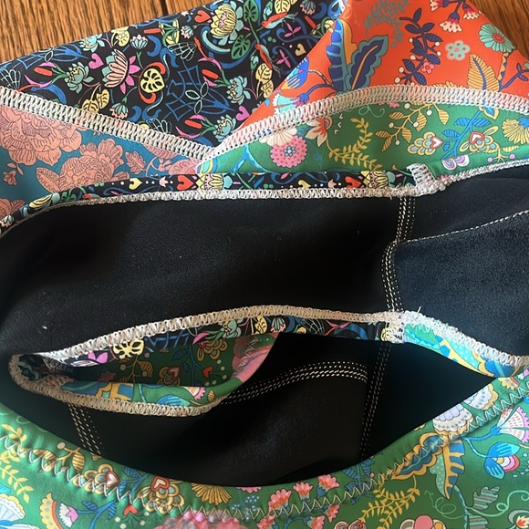 Cynthia Rowley Colorful Patchwork Swimsuit Size XL - Picture 8 of 8